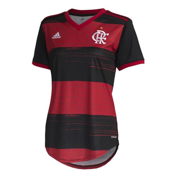 Tailandia Camiseta Flamengo Replica Primera Ropa Mujer 2020/21 Rojo Negro